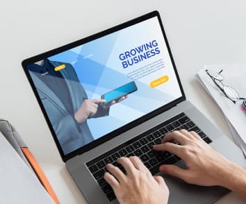 дизайн додатка Growing Business